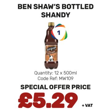 Ben Shaws Bottled Shandy - Special Offer