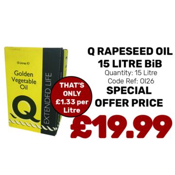 Q Rapeseed Oil - Special Offer