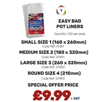 Easy Bag Pot Liners - Special Offer