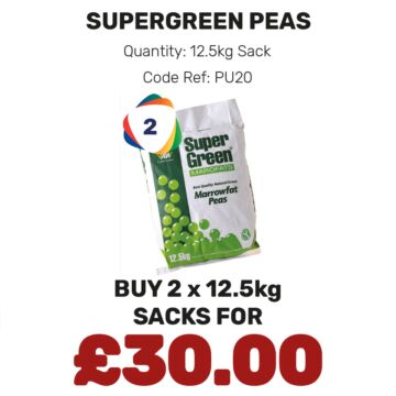 Supergreen Peas - Special Offer