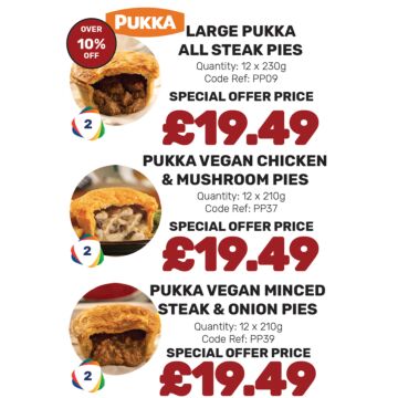 Pukka Pies - Special Offer