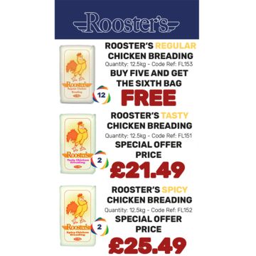Roosters Chicken Breading - Special Offer