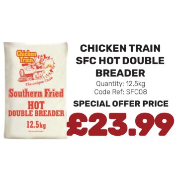 Chicken Train SFC Hot Double Breader - Special Offer