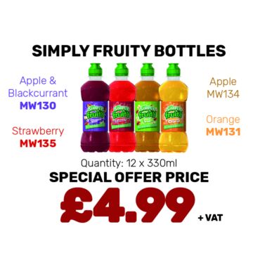 Simply Fruity Bottles - Special Offer