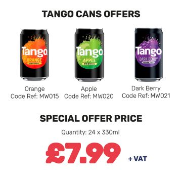 Tango Cans - Special Offer