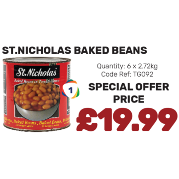 St.Nicholas Baked Beans - Special Offer
