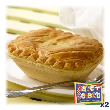 Wrights Unbaked Chicken & Vegetable Pies