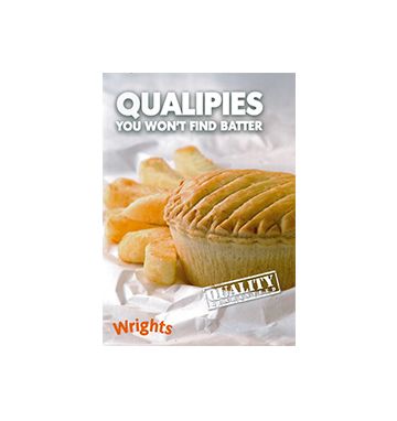Wright's Qualipies Poster