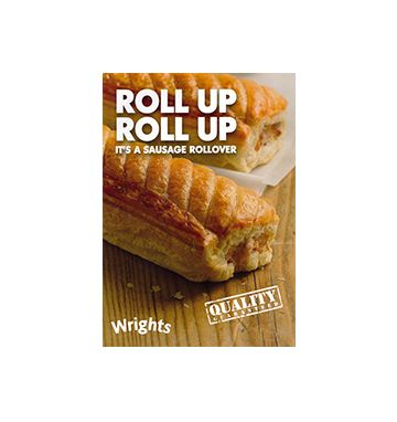 Wright's Sausage Rolls Poster